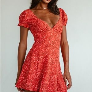 Baily Mini Dress Red